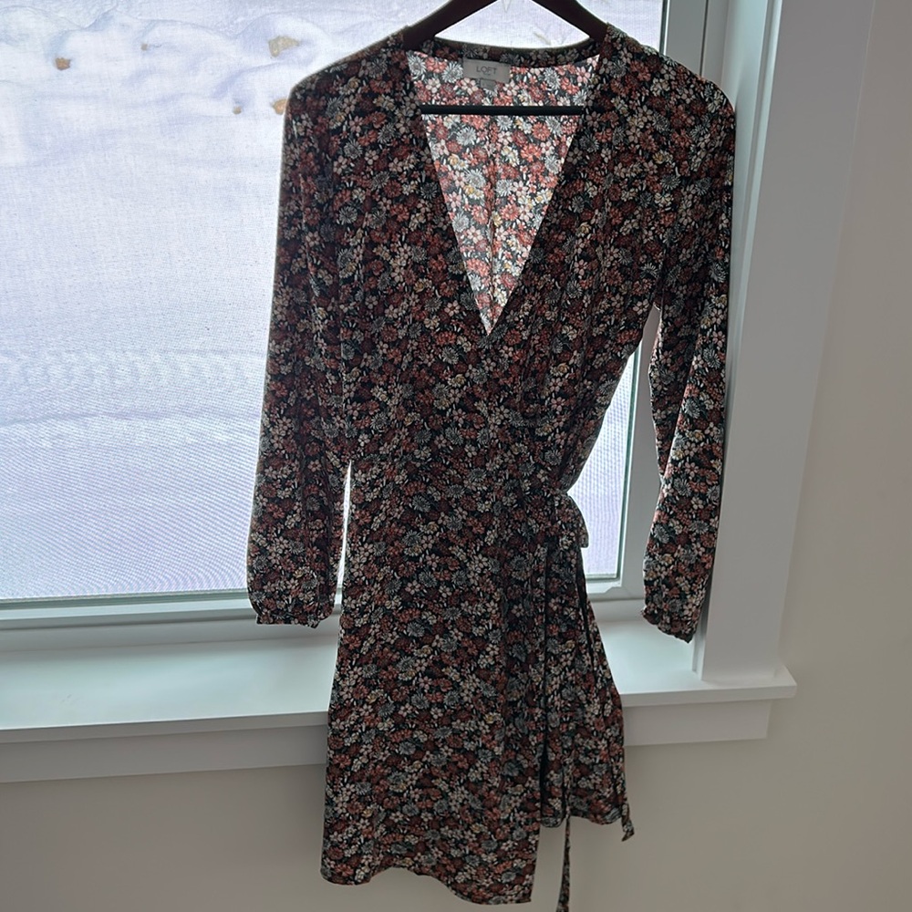 Loft wrap dress